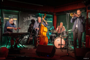 Kjell Hägglund Quartet på Borlänge Jazzklubb. Foto: Peter Gunnebro